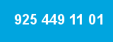 925 449 11 01 925 449 11 01